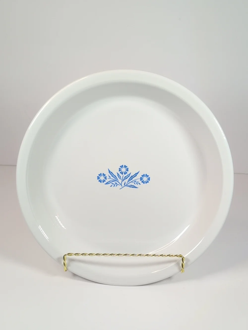 Corningware Blue Cornflower Vintage Pie 9